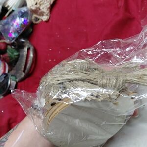 unfinished wooden Christmas ornaments, often used for DIY Baubles And String X25